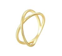 Gold X Ring Dainty Minimalist 925 Sterling Silver Cross Ring For Women Promise Jewelry 2 Colors