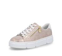 Rieker Women's N5917 Low Trainers (Gold, UK Footwear Size System, Adult, Women, Numeric, Medium, 6.5)