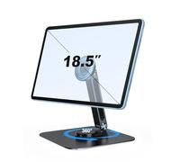 Golday Magnetic Stand foriPhone/iPad/monitor compatible max with 18inch Aluminum Alloy Boom Arm Adjustable Tablet Stand for Desk, Suitable for Your Home, Office, Classroom, Creative Space (black)