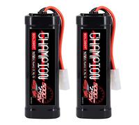 GOLDBAT 5000 mAh 7.2 V NiMH Rechargeable Battery RC Battery 7.2 V Replacement Battery for RC Cars Crawl Truck Boat Buggy Model Building Cars Airplane Heli Toy 2Packs