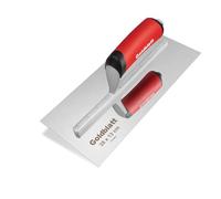 Goldblatt 280 x 130 mm Plastering Trowel, Stainless Steel Finishing Trowel | Blade Thickness 0.7 mm, Ergonomic Soft-Grip Handle, Masonry & Wall Finishing