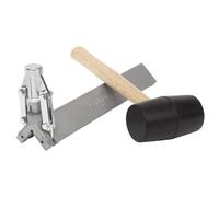 Goldblatt G15813 Corner Clincher and Mallet,Black