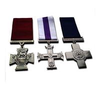 Goldbrothers13 Military Medal 3x Medal Group Set Victoria Cross, Military Cross & George Cross British Military Medals Replica
