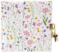 goldbuch 44454 Meadow Miracles White Diary Book 16.5 x 16.5 x 1.5 cm