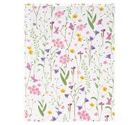 goldbuch 64 454 Meadow Miracles Notebook A5 White Writing Book 15 x 22 x 2 cm Note Book 200 Pages Blank Paper 100 g/m² Sketchbook Cover Art Print Agenda with Bookmark White