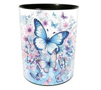 goldbuch Blue and White Plastic Waste Paper Bin 82 155