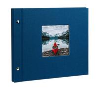 goldbuch Bella Vista Blue Screw Album Cardboard 30 x 25 cm