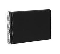 goldbuch Bella Vista Spiral Album, linen, Black, 23x17 cm