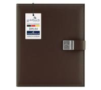 goldbuch Cezanne Document Folder Black-Brown