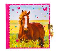 goldbuch Journal Horse Love Children's Diary with 96 White Pages, Lockable Notebook, Children's Journal with Lock & 2 Keys, Cover with Art Print, Approx. 16.5 x 16.5 cm, Paper