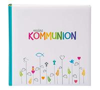 goldbuch Photo Album for Communion, Rainbow, 25 x 25 cm, 60, 4 Pages of Text Introduction, Art Print, Multicoloured, 03 028, White/Colourful, 3 28