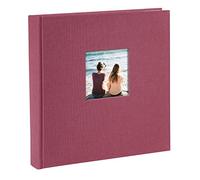 goldbuch Photo Album, linen, Fuchsia, 25x25 cm