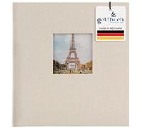 goldbuch Photo Album, Linen, Sand Grey, 30x31 cm