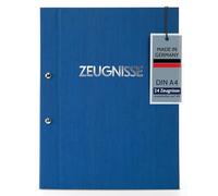 Goldbuch Report Folder Lined Colours A4 31 x 24 cm 31x24 cm blue