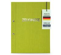 Goldbuch Report Folder Lined Colours A4 31 x 24 cm 31x24 cm green