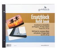 Goldbuch Set Black Edges 29x24 cm Black
