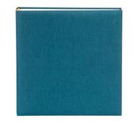 Goldbuch Summertime 27 711 Photo Album Light Blue with 60 White Pages, Jumbo Photo Book with Linen Cover and Glassine, Photo Album for Gluing up to 336 Pictures, Memory Album 30 x 31 cm, Book-Bound