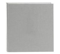 Goldbuch Summertime Trend 2 27606 Photo Album with 60 White Pages with Parchment Dividers, Photo Album with Linen Cover, up to 600 Pictures, Paper, Grey, 30 x 31 cm