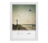 goldbuch Tallinn 92 0396 Wooden Picture Frame for Picture in DIN A4 Format Portrait Frame with Wall Mount Single Frame Made of MDF Photo Frame Approx. 24 x 32.8 x 1.5 cm White