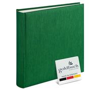 Goldbuch Trend Photo Album 25 x 25 cm, 60 Pages with Pergamine, dark green, 30x31 cm