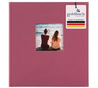 Goldbuch Trend Photo Album 25 x 25 cm, 60 Pages with Pergamine, fuchsia, 30x31 cm
