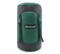 GoldCamp Compression Sack, 40% More Storage! 18L/30L/43L/49L/65L Compression Stuff Sack, Waterproof & Ultralight Sleeping Bag Stuff Sack - Space Saving Gear for Camping, Hiking (Green, XXXL)