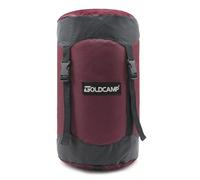 GoldCamp compression stuff sack for Ultralight sleeping bag, space saving gear with dust flap,18L/30L/43L/49L/65L Compression Stuff Sack, Waterproof, Camping, Travel, Outdoor, Backpacking (Red, XXXL)