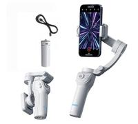 GOLDCHAMP Gimbal Stabilizer for iPhone/Android with Adjustable Fill Light, AI Tracking Sensor, 8 Gimbal Modes, Built-in Tripod for YouTube, TikTok, Travel, Vlogging 3-Axis Phone Gimbal