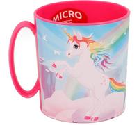 Golddunes Kids 2023 Character Licence Mug 350ML Drinking Re-Usable Plastic Cup Microwave Safe (Unicorn)