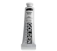 Golden 0001252-2 2oz. Heavy Body Acrylic Paint- Permanent Maroon