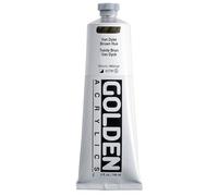 Golden 0001462-3 5oz. - 148ml - Heavy Body Historical Acrylic Paint Tube - Vandyke Brown Hue