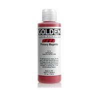 Golden 0002421-4 4oz. - 118ml - Fluid Acrylic Color Pain Bottlet - Primary Magenta
