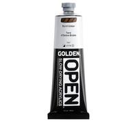 Golden 0007030-3 5Oz Open Acrylic Color Paint - Burnt Umber