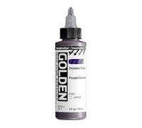 Golden 0008556-4 High Flow Acrylic Transparent Dioxazine Purple 4oz.
