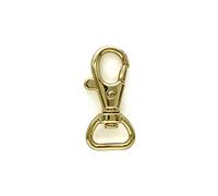 Golden, 1/2 inch / 13mm Zinc Alloy Purse Hook Push gate snap Hook for Strap Handbag Purse Bag Key Ring DIY Craft, 12 Pieces per lot, P118