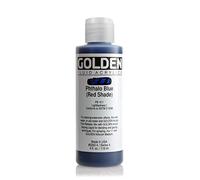 Golden 2260-4 4oz Liquid Acrylic Paint - Phthalo Blue Red Shade