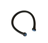 Golden 304 Stainless Steel Pipe, Toilet Water Inlet Pipe 50cm G1/2"X1/2" Rose Gold Toilet Water Inlet Pipe(Black)