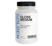 GOLDEN 35105 Polymer Gloss Medium-8 ounce