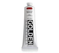Golden 5 oz Heavy Body Acrylics Hue tube, Medium, Cadmium Red