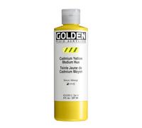 Golden Acrylic : 236ml (8oz) bottle FLUID CADMIUM YELLOW MEDIUM HUE