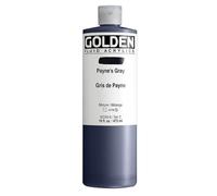 Golden Acrylic : 473ml (16oz) bottle FLUID PAYNES GREY