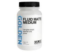 Golden Acrylic Mediums and Varnishes Fluid Matte Medium 236 ml