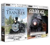 Golden Age of Steam/Great American Train Ride [DVD] [Region 1] [US Import] [NTSC]