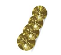 Golden Alloy 4pcs Series Practice Cymbals Set Drum Cymbals