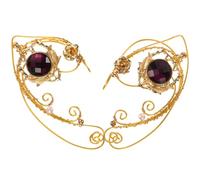 Golden Alloy Non Piercing Ear Clip Earrings for Women | Vintage Decorative Cuff, Safe Clip-on Fit, Festival and Party Wear, Delicate Style for Teen