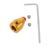 Golden Aluminium Alloy Tuning Fork Base for 8mm Handles | Built to Last, Preserves Sound Transmission, for Yoga or Storage, Steady Placement at Home