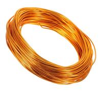 Golden Aluminum Wire for Jewelry Making, Bendable Metal Wire