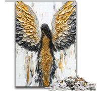 Golden Angel JigsawPuzzle 2000 Pieces for Teenagers, Educational Games Home Decoration Birthday Present, Gifts, Wall Art (70x100cm)