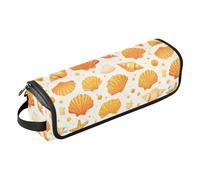 Golden Animal Seas 2-in-1 Curling Iron Travel Case and Heat Resistant Mat Waterproof Flat Curling Irong Travel Organizer for Flat Irons, Straighteners, Curling Irons Travel Accessory