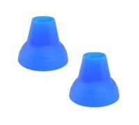 Golden Apple 2 Pcs Silicone Pickleball Ball Retriever, Pickleball Ball Picker Suction Cup Pickup Tool (Blue)